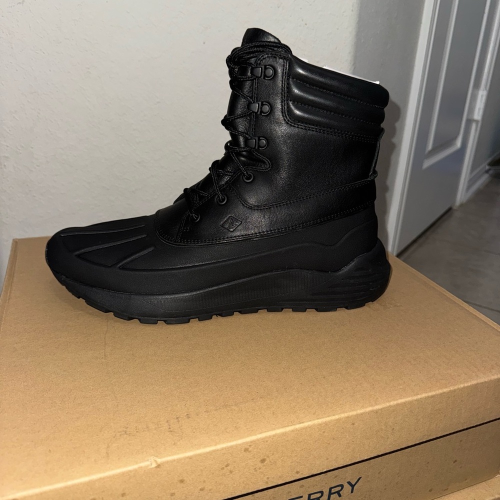 Sperry Men's Black Rain & Snow Boots